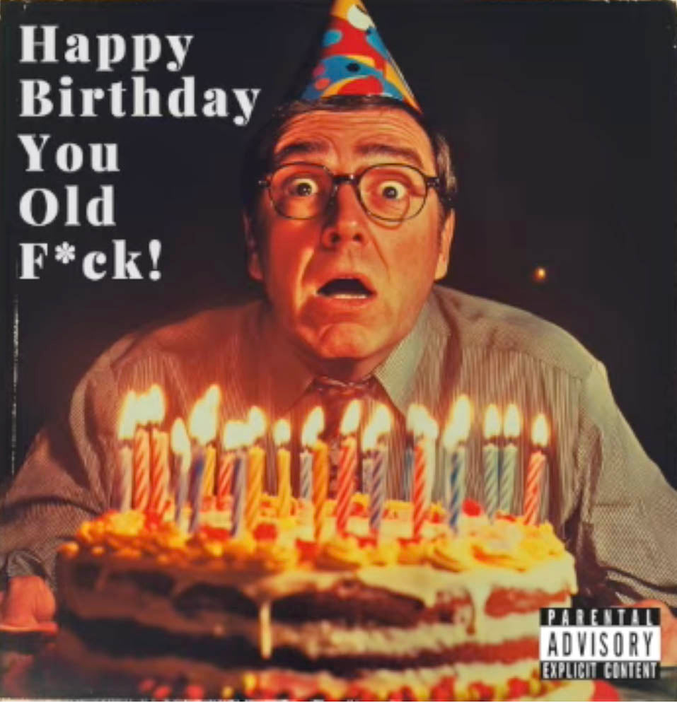 Happy Birthday You Old Fuck