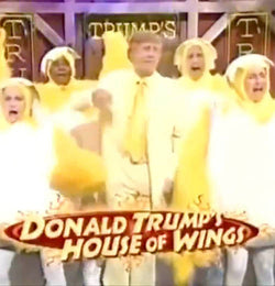 Donald Trump’s House of Wings Troll QR items