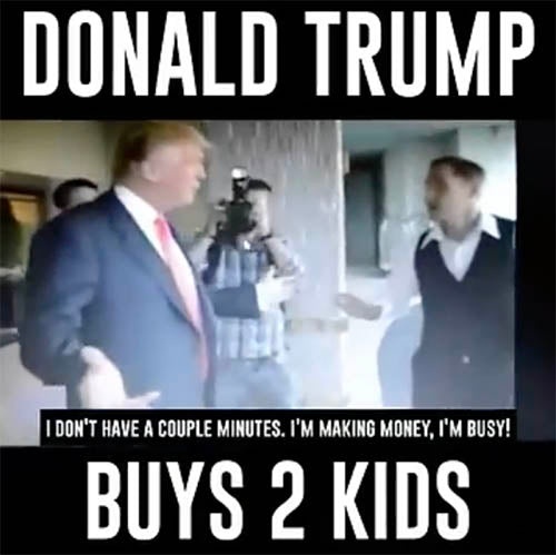 Donald Trump "The Trumpsters" Troll QR items