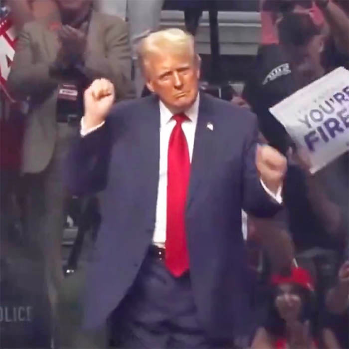 Trump’s YMCA Dance Drops QR items