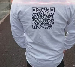 Long Sleeved T-Shirt CR7 & Team Mates black QR joke