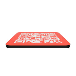 Cork-back coaster Do They Know It's Fistmas?