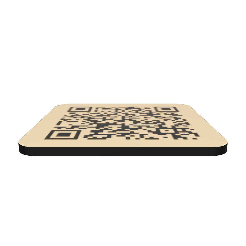 Cork-back coaster Do the Camel Toe