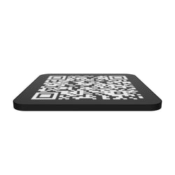 Cork-back coaster Donald Trump "The Raccoon" joke Troll QR