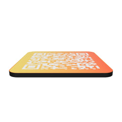 Cork-back coaster Elon Musk "Get The Fuck Out !" Troll QR
