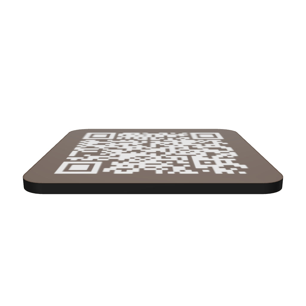 Cork-back coaster First Date Farts
