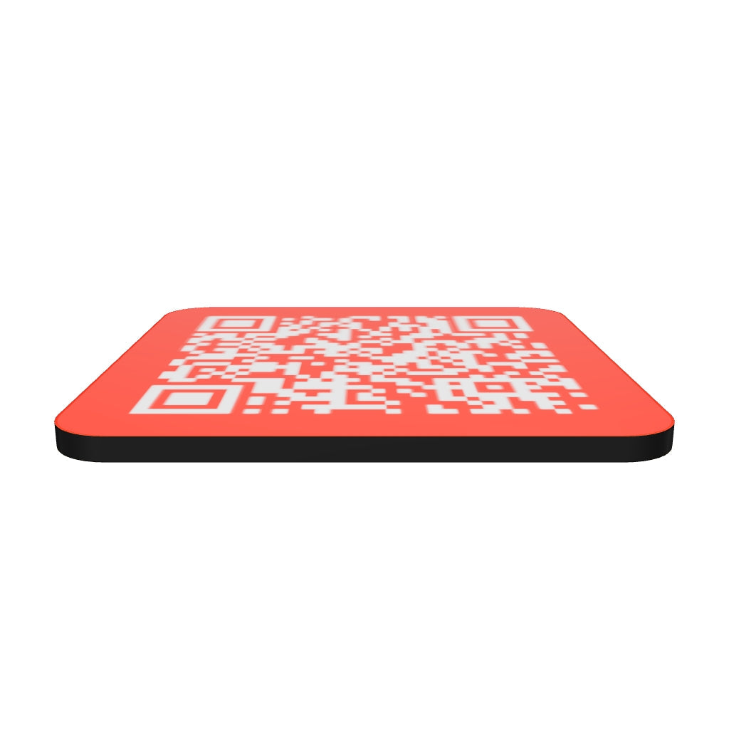 Cork-back coaster I Wanna Get Laid on Christmas Day