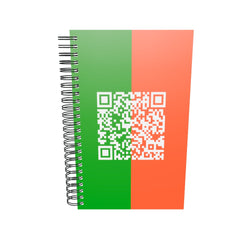 Spiral notebook CR7 & Team Mates QR joke