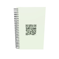 Spiral notebook Fart Guitar Pedal QR joke