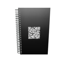 Spiral notebook Fuck you Troll QR