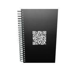 Spiral notebook "Hi Boss !!!" Troll QR
