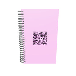 Spiral notebook I Think My Boyfriend is Gay QR song