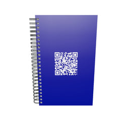Spiral notebook I am a good citizen QR joke