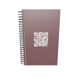Spiral notebook She Shat On My Dick QR song
