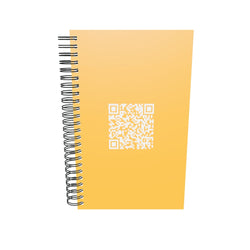 Spiral notebook Shove Your Job Up Your Ass QR song