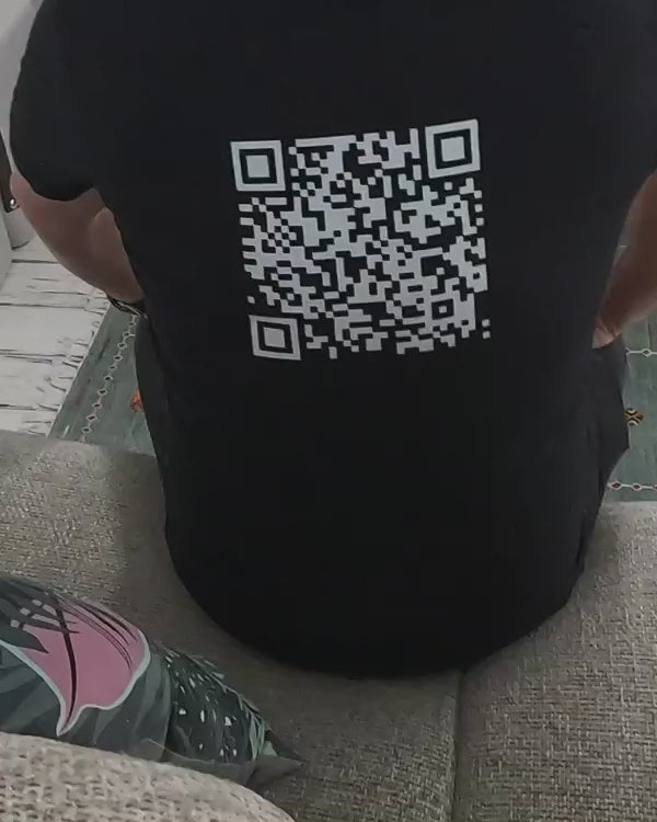 Fuck You QR Long-Sleeve Tee: Grime, Glares, and Guts