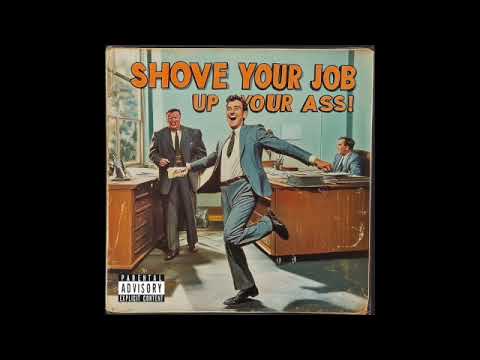 Zip hoodie Shove Your Job Up Your Ass